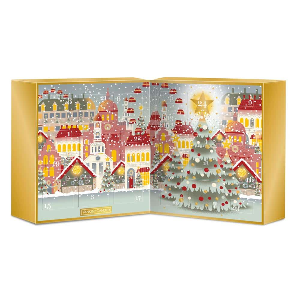 Yankee Candle Adventskalender 2024 passport to the holidays