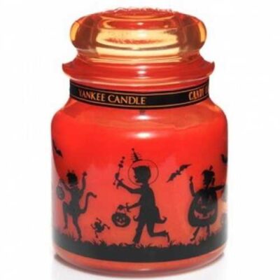 Yankee Candle Dekoration Halloween Candy Corn Glas Mittel 411gr.