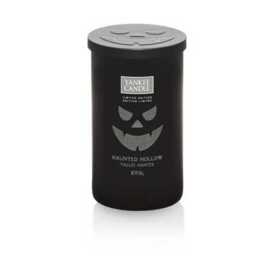 Yankee Candle Halloween Haunted Hollow Pillar medium