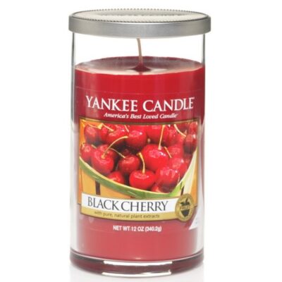 Yankee Candle Pillar gross Black Cherry