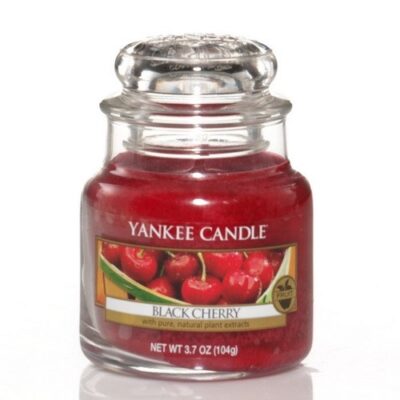 Black Cherry Yankee Candle Duftkerzen medium